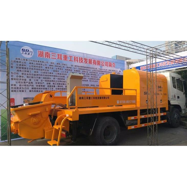 concrete line pump truck(002)